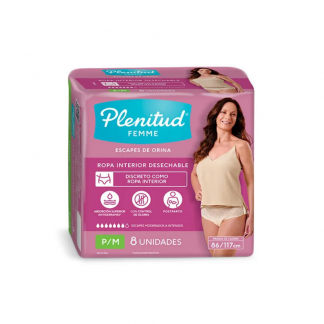 Ropa Interior Plenitud Femme P / M x 8 unidades