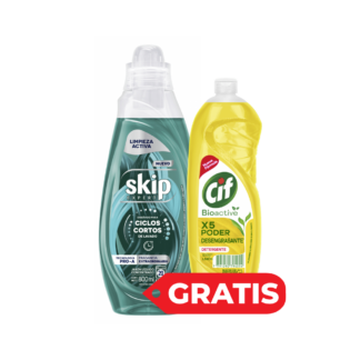 Jabón Skip Líquido Ciclo Corto Limpieza Activa 800 ml