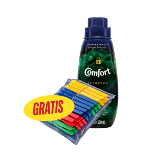 Suavizante Comfort Concentrado Segredos 500 ml