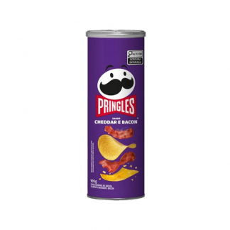 Papas Pringles Cheddar y Bacon 105 gr
