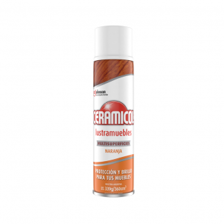Lustramuebles Ceramicol Naranja 360 ml