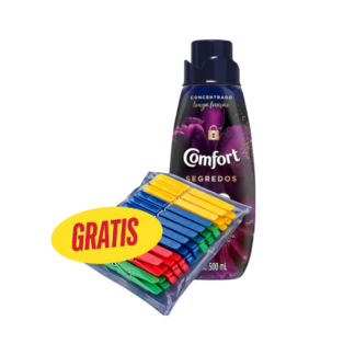 Suavizante Comfort Concentrado Segredos 48 500 ml