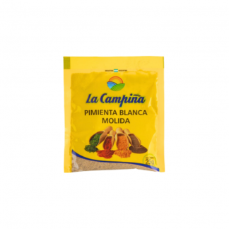 La Campiña Pimienta Blanca Molida 25 gr