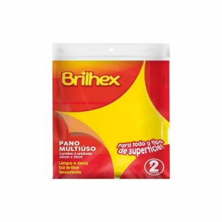 Paño Brilhex Amarillo Multiuso x 2 unidades
