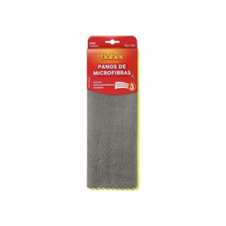 Paño Brilhex x 3 Microfibra (25 x 25)