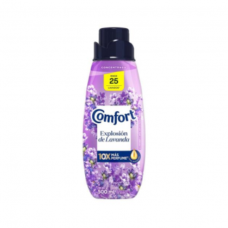 Suavizante Comfort Concentrado Explosión de Lavanda 500 ml