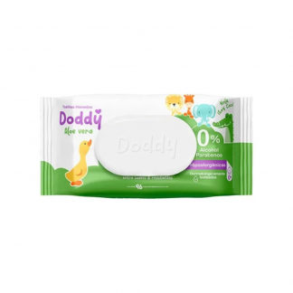 Toallitas Húmedas Doddy Aloe Vera 96 unidades