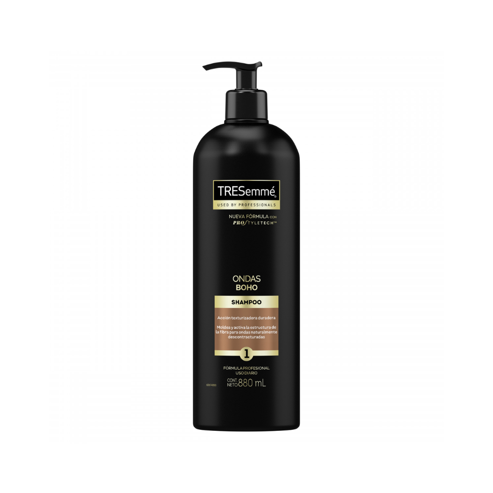 Shampoo Tresemmé Ondas Boho 880 ml