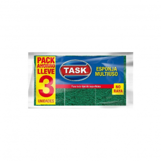 Esponja Task Multiuso Lisa x 3 unidades