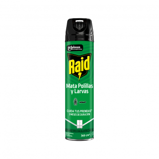 Insecticida Raid Antipolillas y Larvas 360 ml
