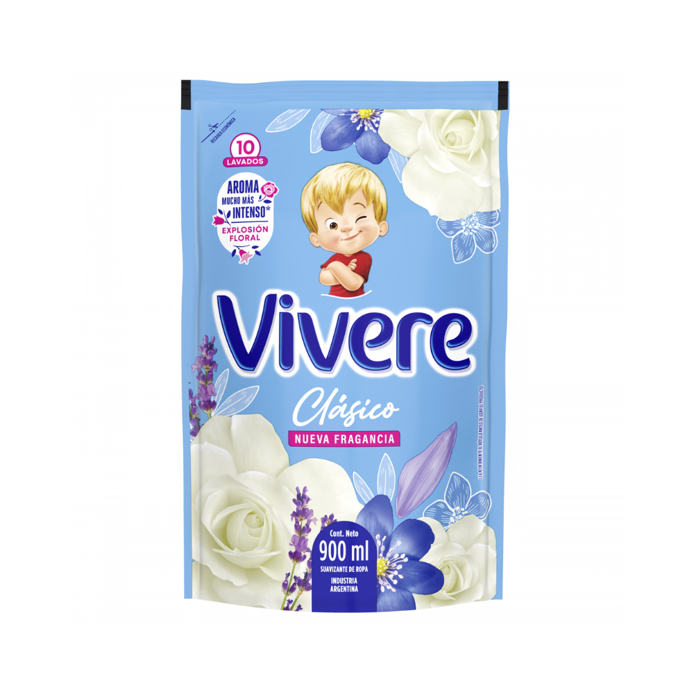Suavizante Vivere Clásico 900 ml