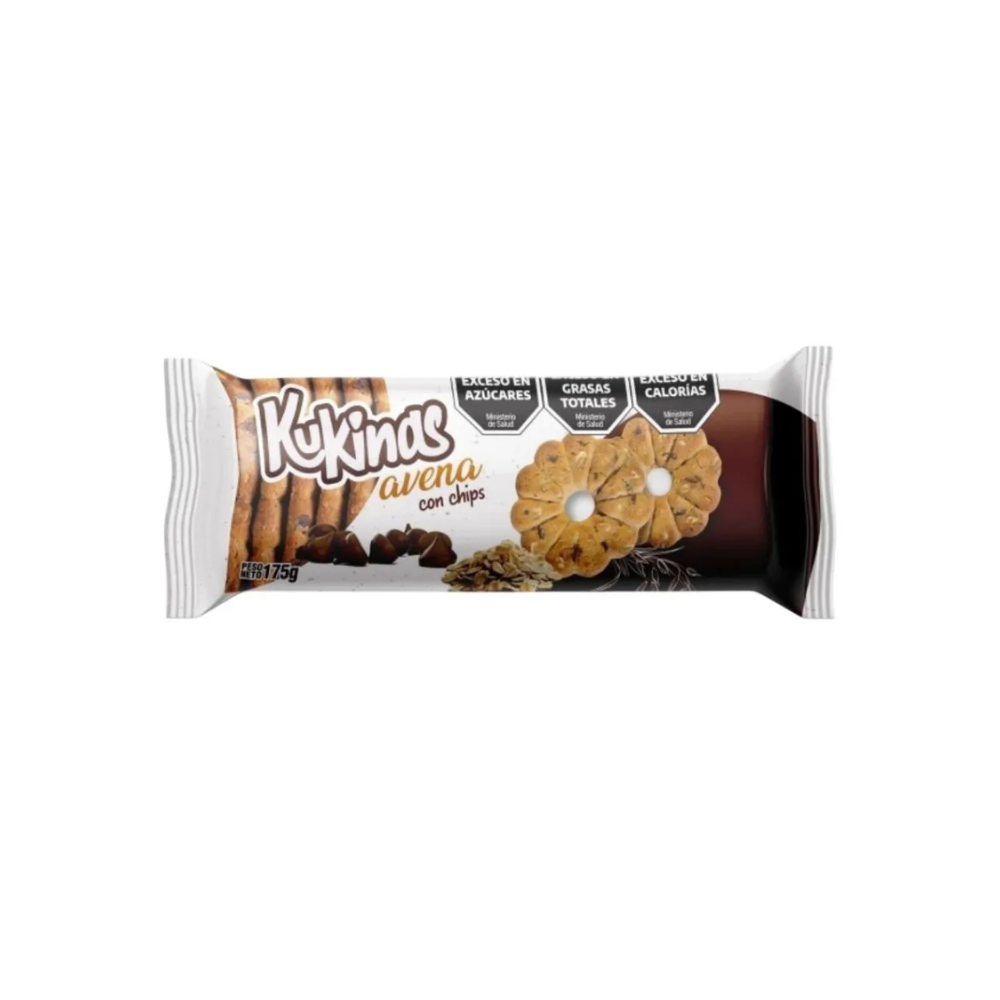 Galletas Kukinas Avena y Pasas 175 gr