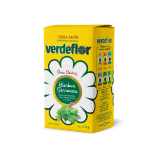 Yerba Verde Flor Hierbas Serranas 1 kg