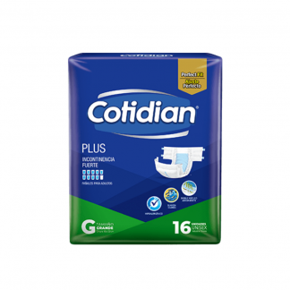Pañal Cotidian Plus G x 16 unidades