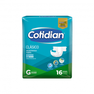 Pañal Cotidian Clásico G x 16 unidades