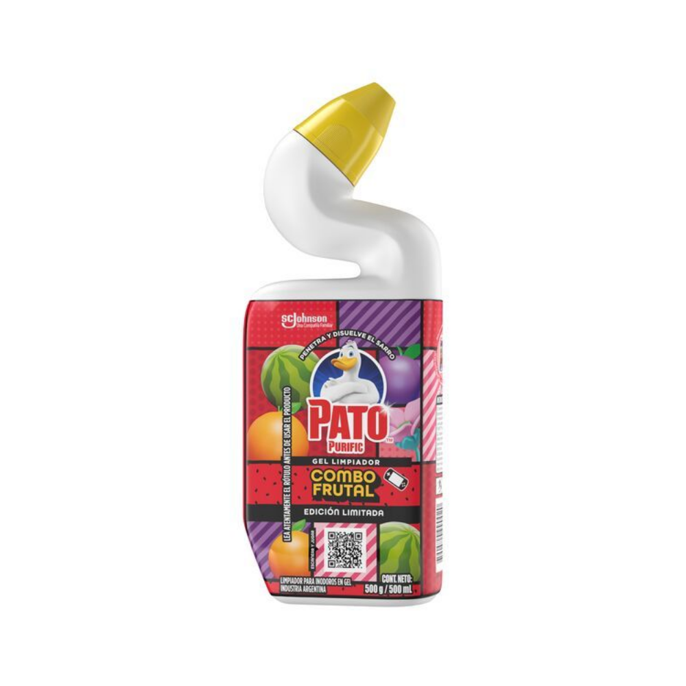 Pato Purific Gel Limpiador Combo Frutal 500 ml