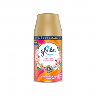 Aromatizante Glade Repuesto Naranjo y Orquídeas 270 ml