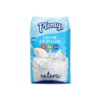 Leche en Polvo Plenty Entera 800 gr