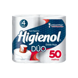 Papel Higienol DH Duo 4 x 50 mt