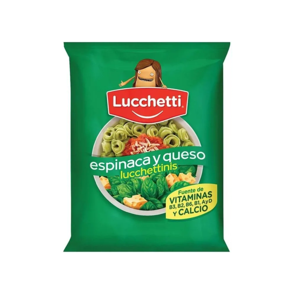 Cappellettis Lucchetti Espinaca y Queso 500 gr