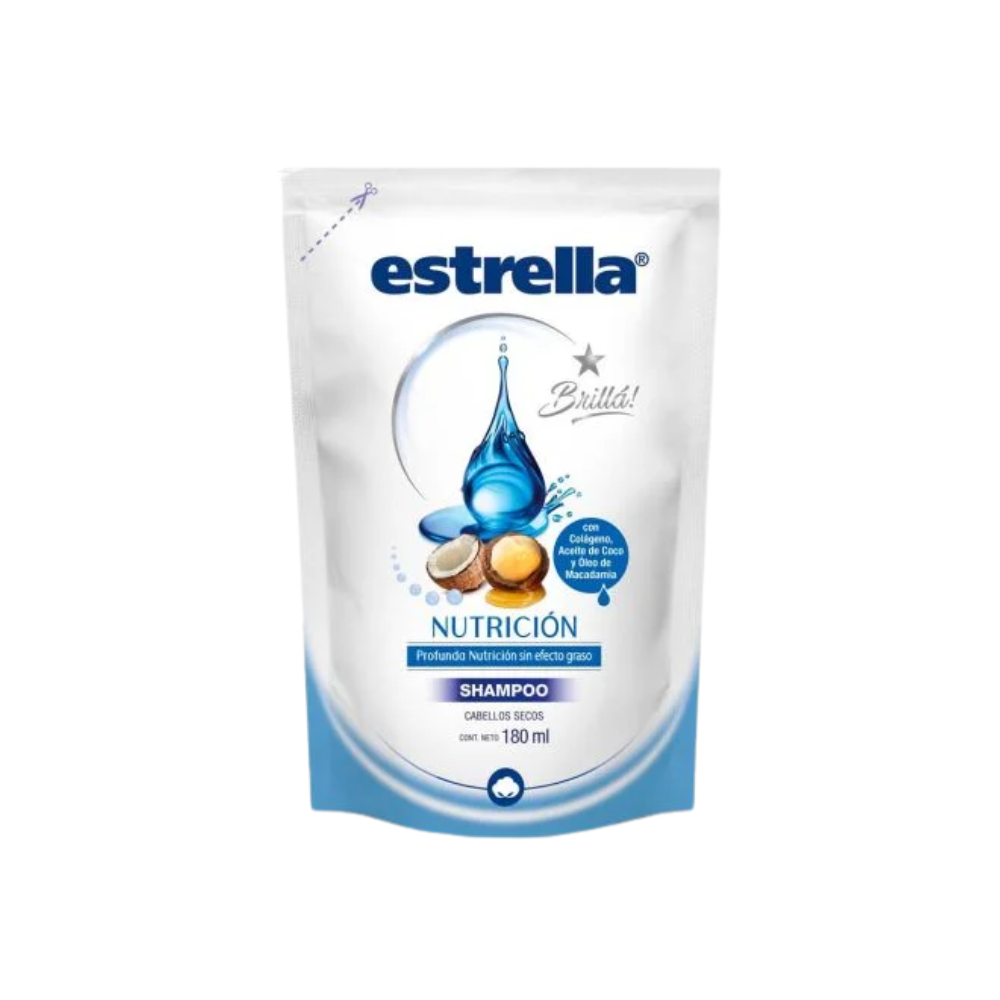 Shampoo Estrella Nutrición 180 ml DP