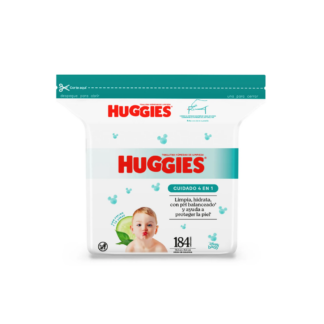 Toallas Húmedas Huggies Cuidado 4 en 1 184 unidades