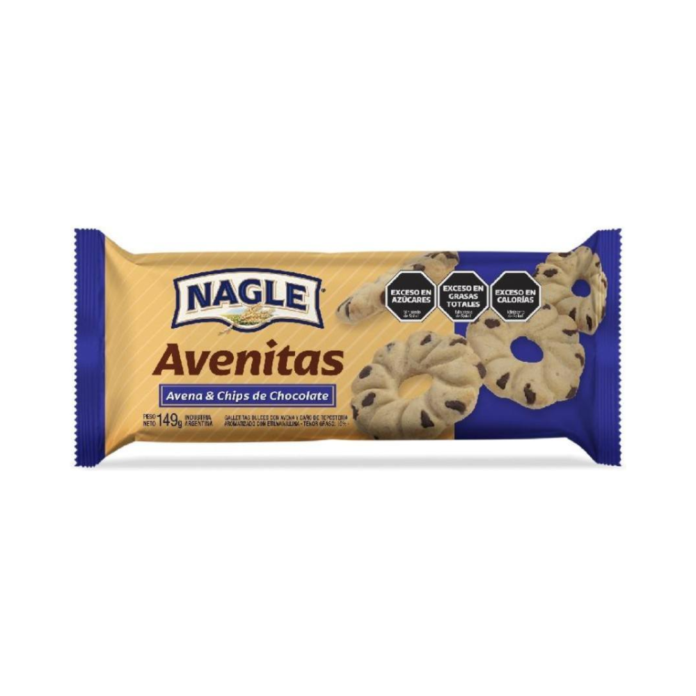 Galletas Nagle Avenitas Avena y Chips de Chocolate 149 gr
