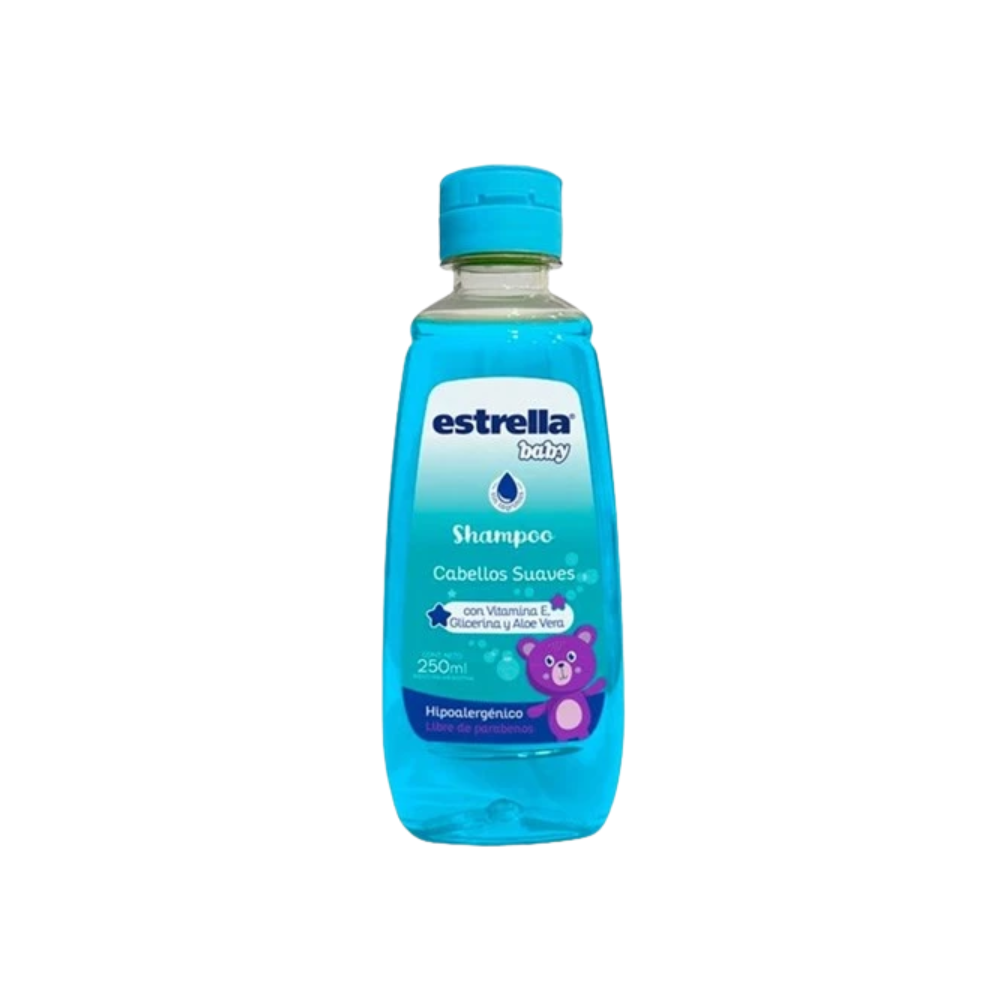Shampoo Estrella Baby Cabellos Suaves 250 ml