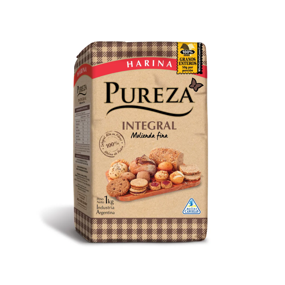 Harina Pureza Integral 1 kg