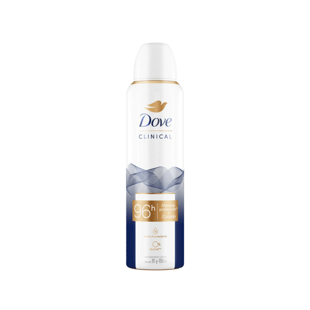 Desodorante Dove Women Clinical 96 hs 150 ml