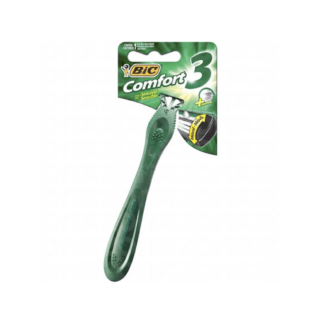 Máquina de Afeitar Bic Comfort 3 Verde 1 unidad