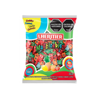 Caramelos Masticables 300 gr (100 unidades)