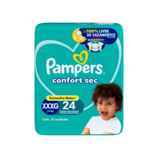 Pañal Pampers Comfort Sec Ahorro XXXG x 24 unidades
