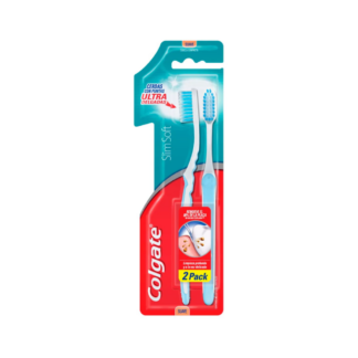 Cepillo Dental Colgate Slim Soft 2 unidades