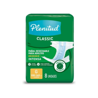 Pañal Plenitud Classic G x 8