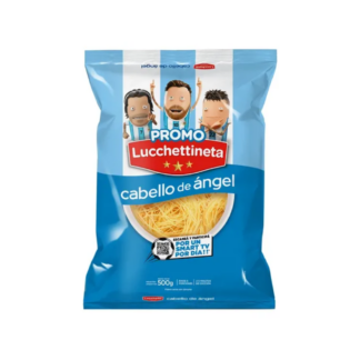 Fideos Lucchetti Cabello de Ángel 500 gr