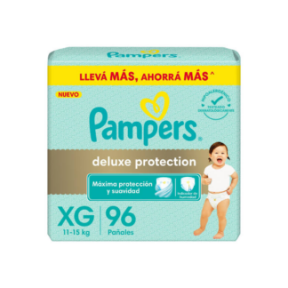 Pañal Pampers Deluxe Ahorro Superpack XG x 96 unidades