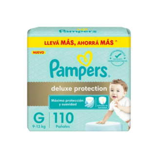 Pañal Pampers Deluxe Ahorro Superpack G x 110 unidades