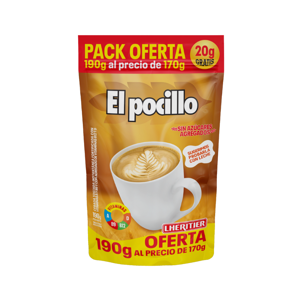 El Pocillo Cebada Pack Oferta 190 gr