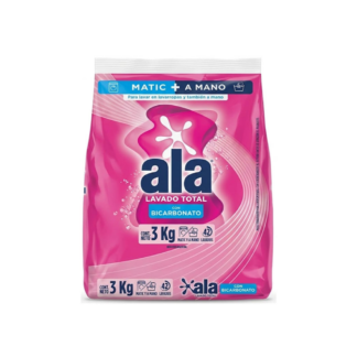 Jabón Ala Matic/A Mano con Bicarbonato 3 kg