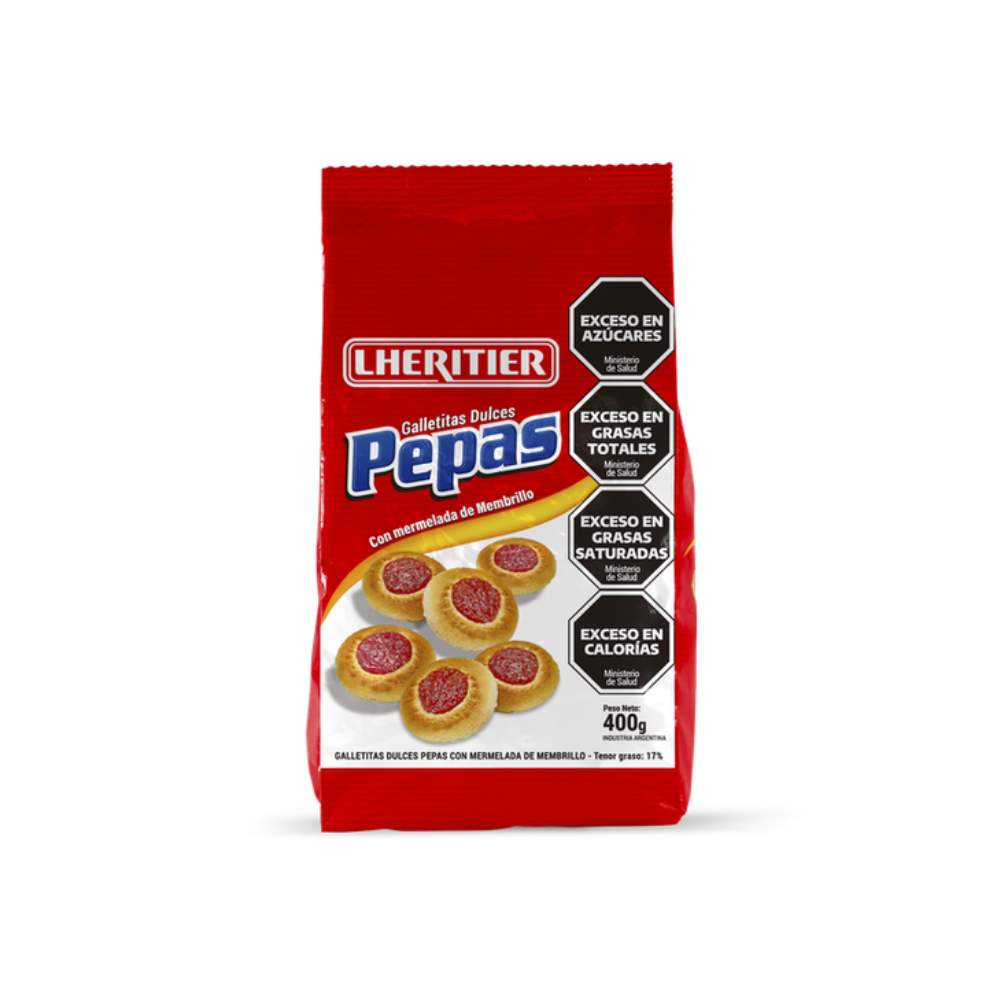 Galletas Pepas Lheritier 200 gr