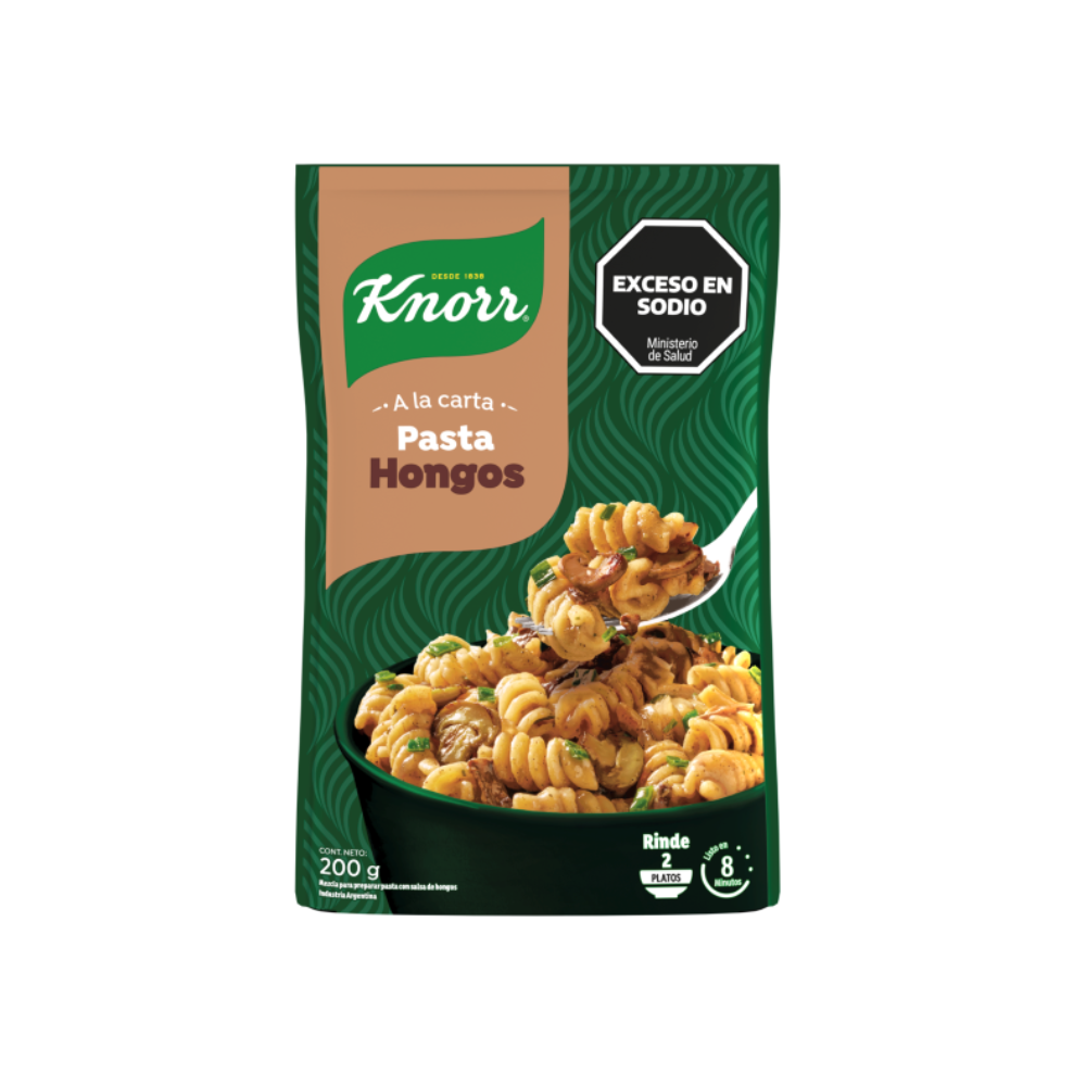 Knorr Pasta Hongos 200 gr
