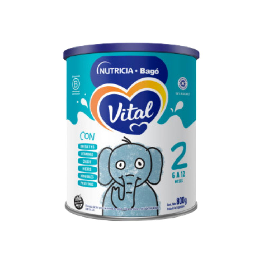 Leche en Polvo Vital Etapa 2 800 gr