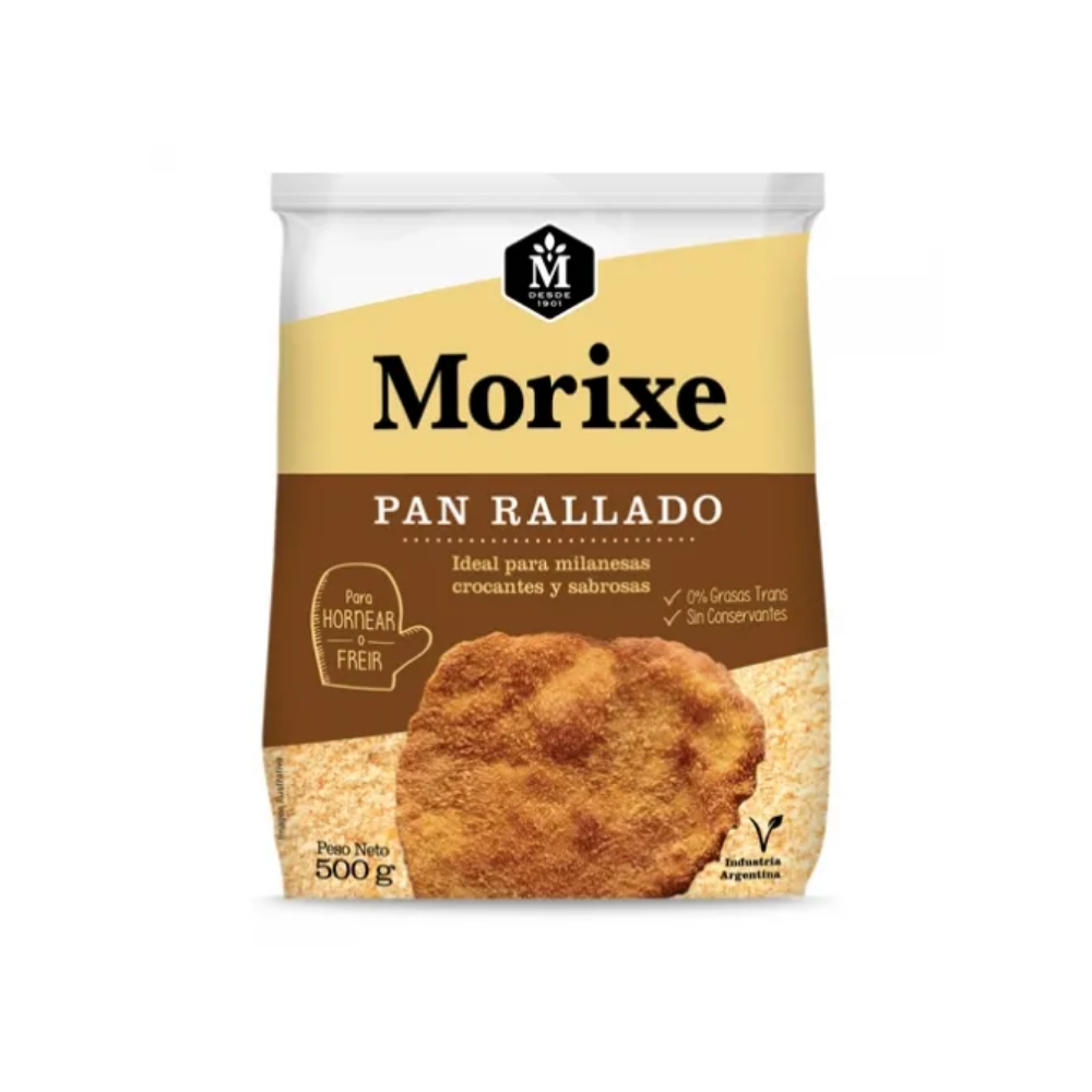 Pan Rallado Morixe 500 gr