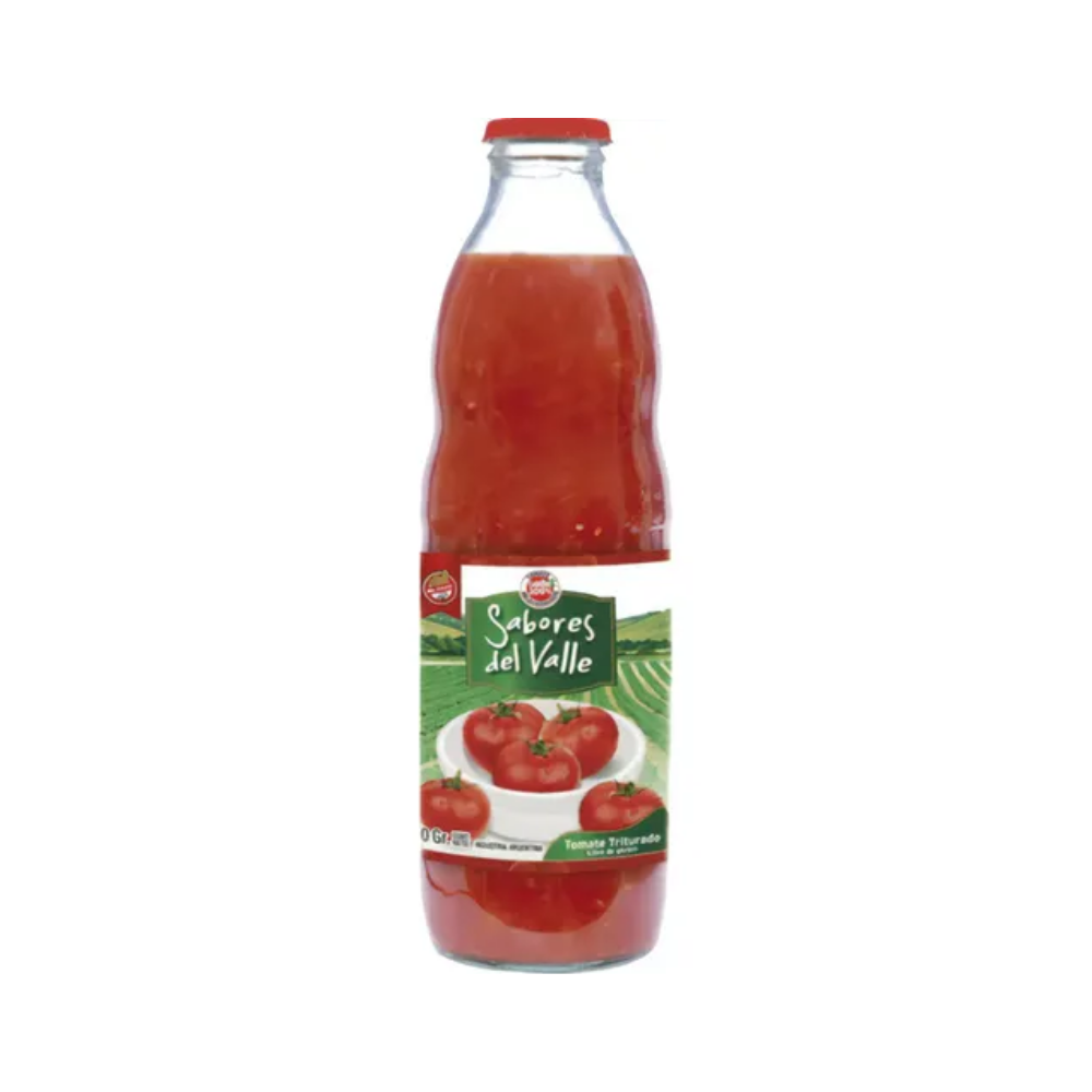 Tomate Triturado Sabores del Valle Botella 950 gr