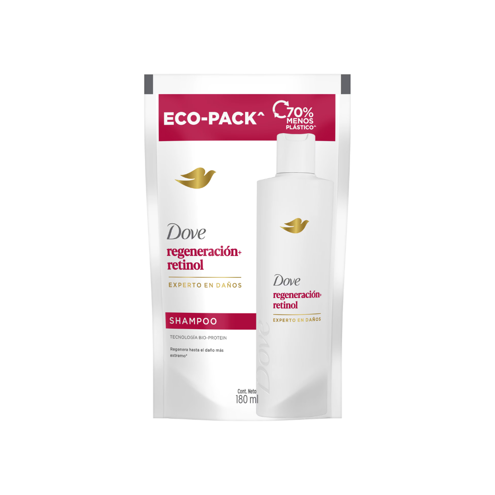 Shampoo Dove Regeneración Retinol 180 ml DP