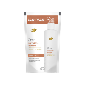 Shampoo Dove Nutrición Tri-Óleos 180 ml DP
