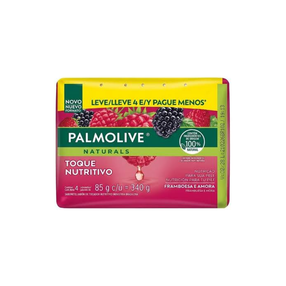 Jabón Palmolive Toque Nutritivo 4 x 85 gr