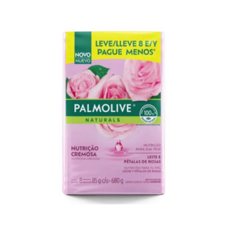 Jabón Palmolive Nutrición Cremosa 8 x 85 gr