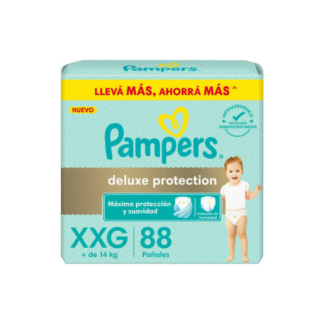 Pañal Pampers Deluxe Ahorro Superpack XXG x 88 unidades